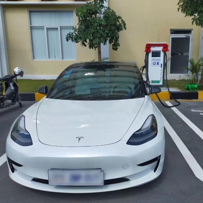 CCSタイプ2 CHAdeMOインターフェイス付きの屋外公共EV充電ステーション