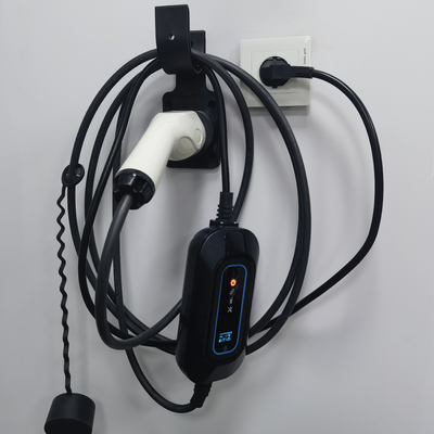 3.5KW 7KW 11KW ACプラグ充電 EV ホームレベル 1 2 Ev充電器 ホームモバイルカー