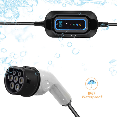 SAE J1772 コンネクタ 3.5KW出力ポータブルEV充電器のレベル2充電ステーション