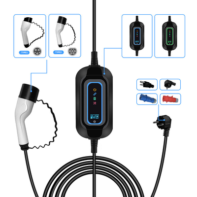 テスラモデル2 3.5kw Ev充電器レベル1 プラグイン 充電器出力電流 16A ホテル用の携帯