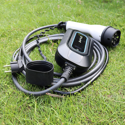 16A出力電流SAE J1772 コンネクタ テスラモデル 3.5KW 7KWのEV充電ステーション