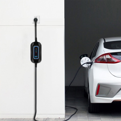 テスラモデルS用の携帯電気自動車充電器 16A接続温度検出