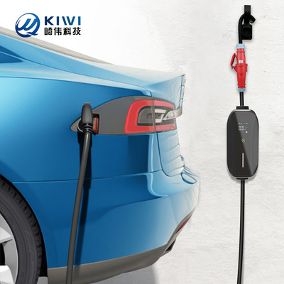 KIWI GBT 2型 電動車 急速充電ステーション 16A BYD用のポータブルEV充電器