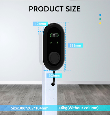ID4 フォルクスワーゲンとKIWI LCD Mini Ev カー用の点対点 RS485 Ev 充電ステーション