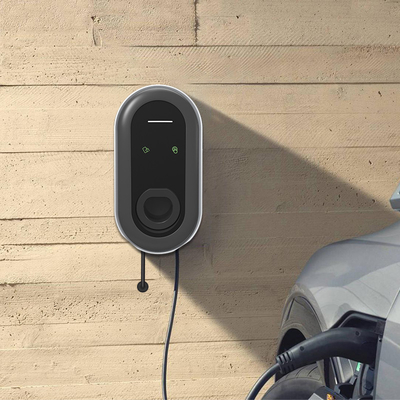 3.5KW ウォールボックス EV 充電器 レッド テスラ 屋外充電台 格子 周波数 50Hz±10Hz