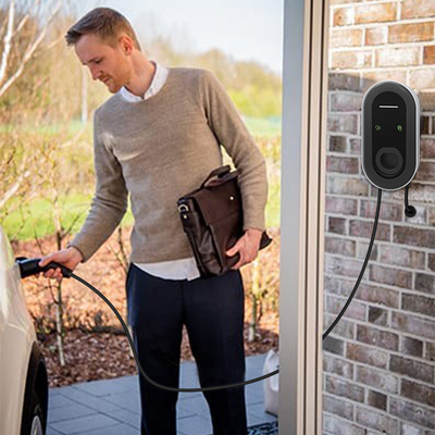 11KW/7KW ウォールボックス EV充電ステーション 絶縁検出 AC-およびPE阻力