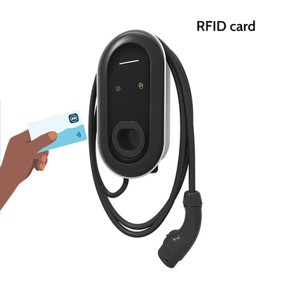 5mプラグワイヤ長さ 壁掛け 7Kw Ev Box Ac ハイブリッド電気自動車のスマートチャージャー