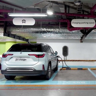 7KW スマート EV 充電ステーション 隔熱検出とプラグ温度検出