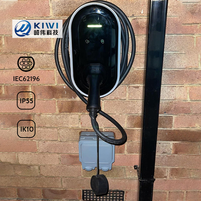 7KW 11KW 家庭用AC 急速型2型車充電器 RS485点対点通信