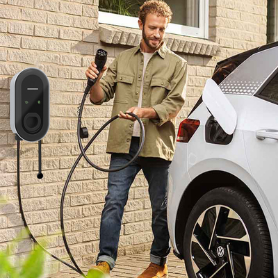11kw Wifi DC LCD ディスプレイ CCS2 カー EV ウォールボックス 充電器 迅速かつ便利な充電