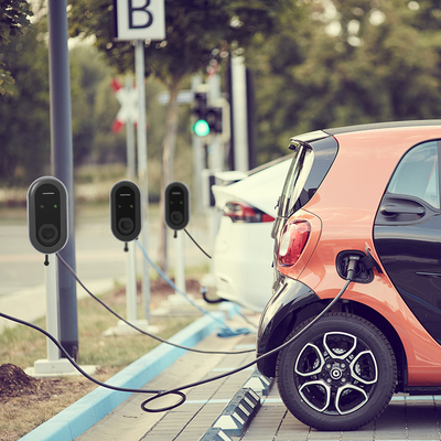 スーパーマーケット 駐車場 11kW 22kW 3相 携帯充電ステーション UL 登録 EV 充電器