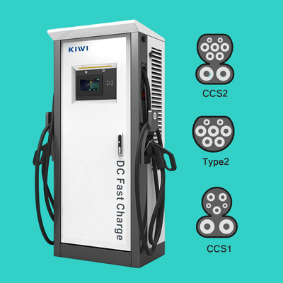 60KW OCPP 1.6J/1.5J CCS2 GBT チャデモ 電気自動車充電器 3 レベル DC EV 急速充電器