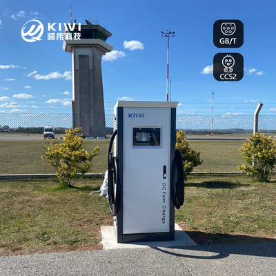 60KW DC CCS2 CHAdeMO Type2 OCPP1.6 電気自動車の充電器 急速充電 200V-1000V