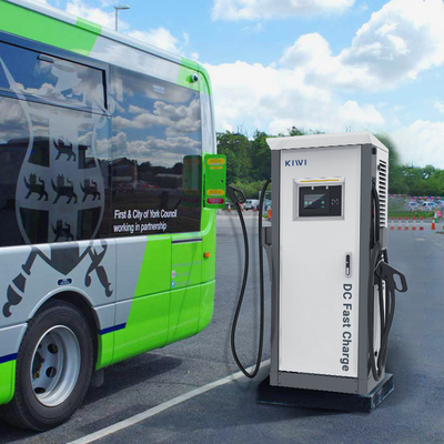 60kW IP54 AC 漏れ RCD エネルギー用電気自動車用の床立充電台