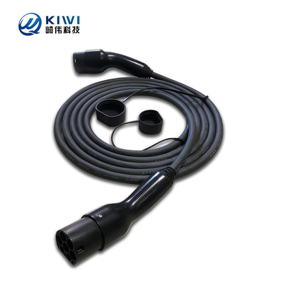 KIWI 携帯電気自動車充電ケーブル 1型から2型 炎クラス UL94-V0