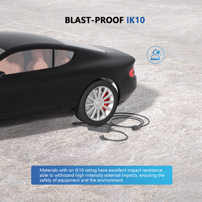 3.5kw 16A スクリーン予約充電付きの家庭用電動 Gbt 携帯EV充電器 電気自動車の充電が簡単