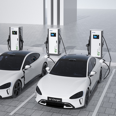 ホテル アパートメント 3 段階 ダブル スマート DC ファスト EV 充電器 CCS1 CCS2 GB/T CHAdeMO インターフェース 標準