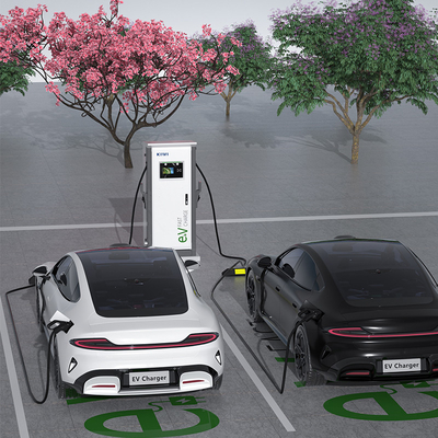 ホテル アパートメント 3 段階 ダブル スマート DC ファスト EV 充電器 CCS1 CCS2 GB/T CHAdeMO インターフェース 標準