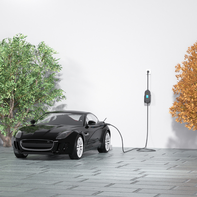 壁掛けシングルフェーズ3.5kwポータブルEV充電器 プラグ充電と隔離検出