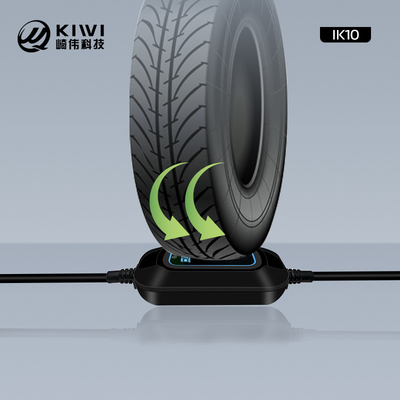 3.5KWレベル2 ポータブルEV充電ステーションタイプ2 IEC 62196 調節可能 8-32A AC電流 流出タイプB RCD 30mA 6mA 家庭用