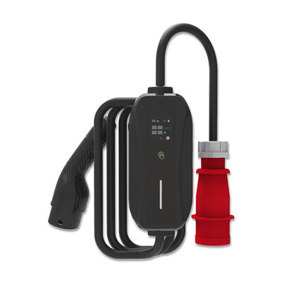 AC 3.5kW Evse ポータブル Ev 充電器 自動車充電ステーション 2型充電点